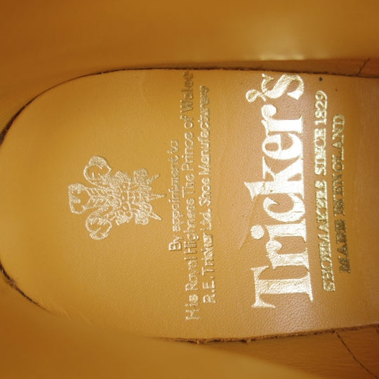 使用僅か★トリッカーズ(レディース) SIZE 5【定価￥143,000-★MALTON/モールトン】L2508/ブーツ/オイルドレザー/薄茶★n265