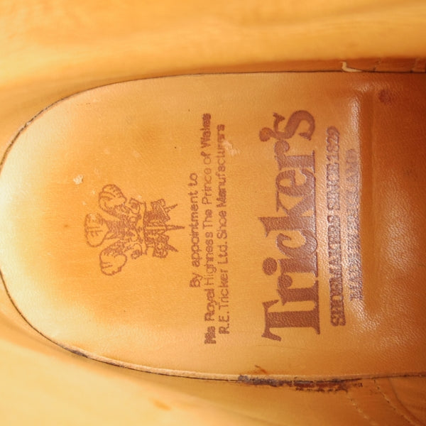極上★トリッカーズ SIZE 5.5【現行定価￥143,000-★ダイナイトソール/MALTON/エイコンアンティーク】カントリーブーツ/茶/Tricker's★n266