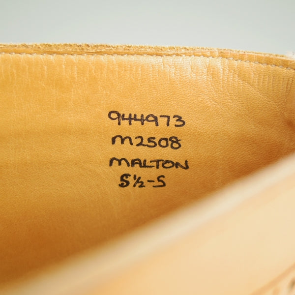 極上★トリッカーズ SIZE 5.5【現行定価￥143,000-★ダイナイトソール/MALTON/エイコンアンティーク】カントリーブーツ/茶/Tricker's★n266