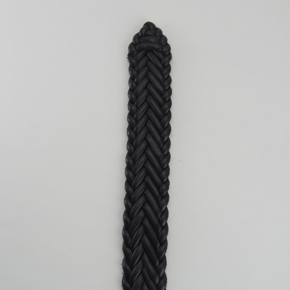 極美品★(仏)ベルルッティ 36インチ/90cm【高額★レザー/メッシュベルト/黒】メンズ/革/Berluti★o811