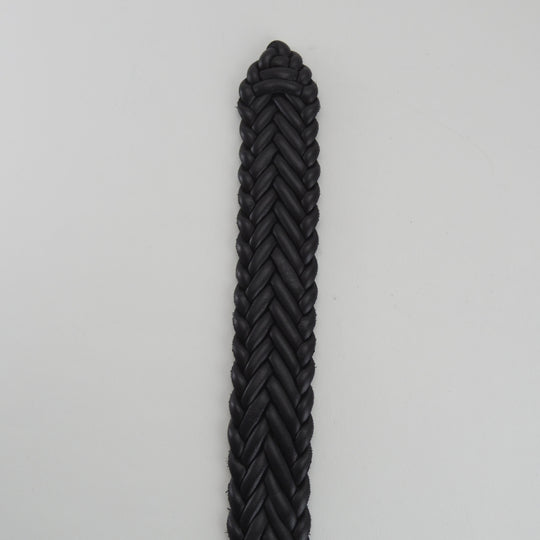 極美品★(仏)ベルルッティ 36インチ/90cm【高額★レザー/メッシュベルト/黒】メンズ/革/Berluti★o811