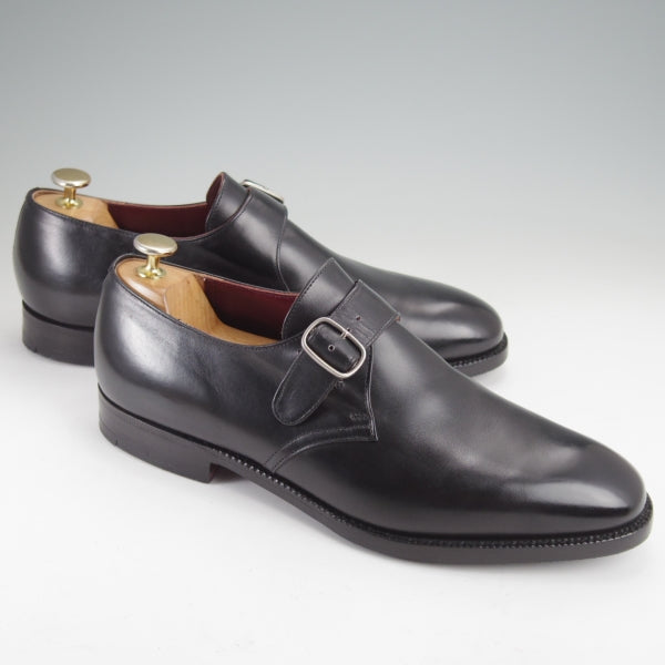 極美品★チャーチ 85F/UK8.5【貴重★旧チャーチ最上級/Masterclass/73ラスト】ビームス別注/リエージュカーフ/黒/メンズ/Church's★n263