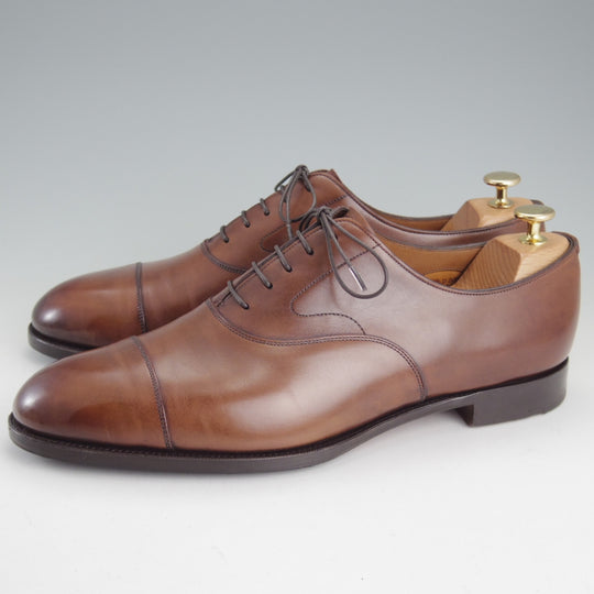 ★エドワードグリーン 10D【定価￥269,500-★チェルシー/CHELSEA/202ラスト】ストレートチップ/カーフ/濃茶/EDWARD GREEN★p400