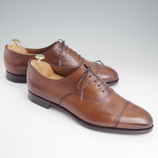 ★エドワードグリーン 10D【定価￥269,500-★チェルシー/CHELSEA/202ラスト】ストレートチップ/カーフ/濃茶/EDWARD GREEN★p400