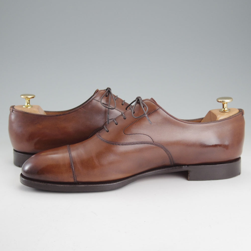 ★エドワードグリーン 10D【定価￥269,500-★チェルシー/CHELSEA/202ラスト】ストレートチップ/カーフ/濃茶/EDWARD GREEN★p400