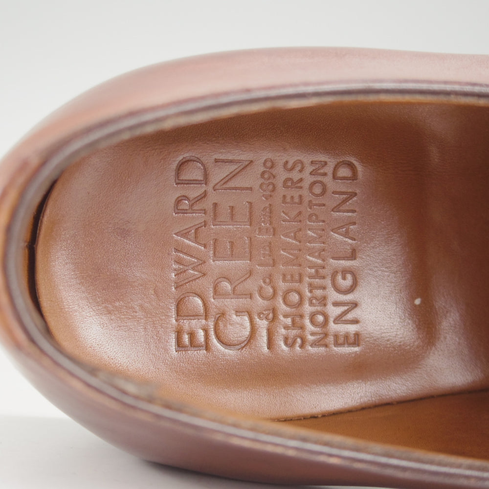 ★エドワードグリーン 10D【定価￥269,500-★チェルシー/CHELSEA/202ラスト】ストレートチップ/カーフ/濃茶/EDWARD GREEN★p400