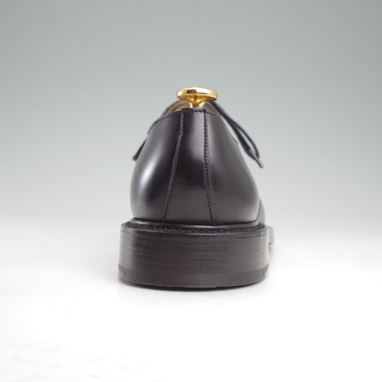 極美品★J.M.ウエストン 5D【現行定価￥176,000-★ハーフハント/598】Uチップ/25ラスト/ボックスカーフ/黒/Weston/ウェストン★n770