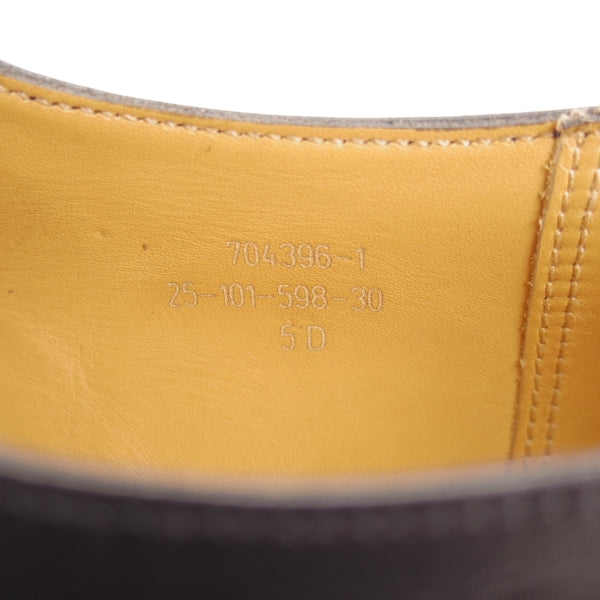 極美品★J.M.ウエストン 5D【現行定価￥176,000-★ハーフハント/598】Uチップ/25ラスト/ボックスカーフ/黒/Weston/ウェストン★n770