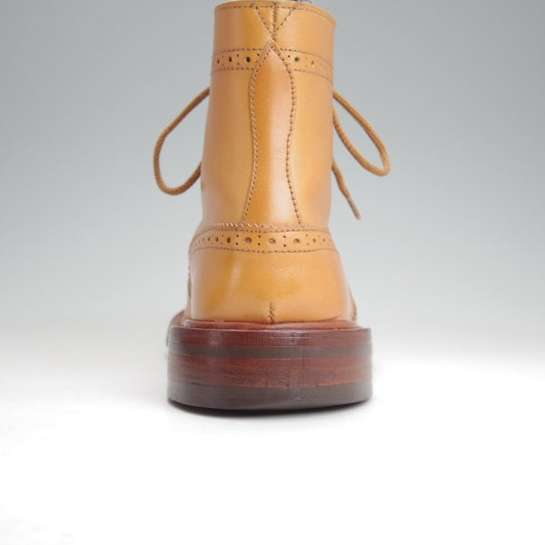 極上★トリッカーズ SIZE 5.5【現行定価￥143,000-★ダイナイトソール/MALTON/エイコンアンティーク】カントリーブーツ/茶/Tricker's★n266