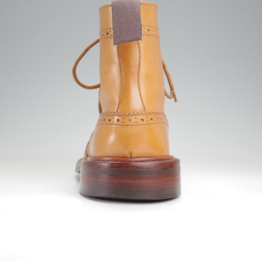 極上★トリッカーズ SIZE 5.5【現行定価￥143,000-★ダイナイトソール/MALTON/エイコンアンティーク】カントリーブーツ/茶/Tricker's★n266