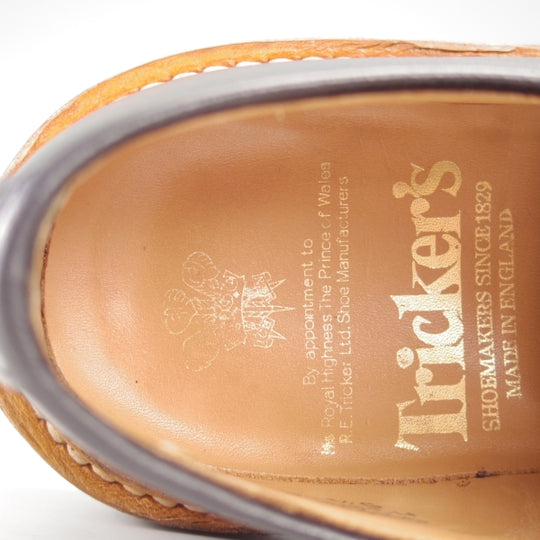 極上★トリッカーズ SIZE 5.5【現行定価13万円以上★ダイナイトソール/ROBERT/ロバート】M3616/プレーントゥ/カーフ/黒/Tricker's★n771