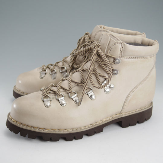 美品★パラブーツ SIZE 6【定価￥104,500-★AVORIAZ/アヴォリアーズ】マウンテンブーツ/シャモニーラスト/カーフ/白/メンズ/Paraboot★o277