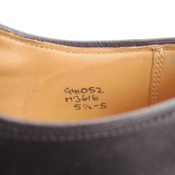 極上★トリッカーズ SIZE 5.5【現行定価13万円以上★ダイナイトソール/ROBERT/ロバート】M3616/プレーントゥ/カーフ/黒/Tricker's★n771