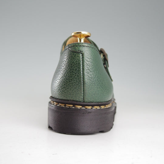 極美品★パラブーツ SIZE 7【定価￥96,800-★ウィリアム/WILLIAM】マルシェソール/ダブルモンク/グレインレザー/VERT/Paraboot★o817