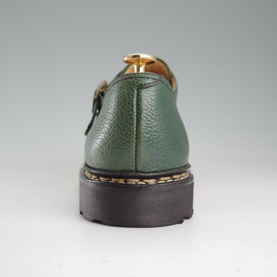 極美品★パラブーツ SIZE 7【定価￥96,800-★ウィリアム/WILLIAM】マルシェソール/ダブルモンク/グレインレザー/VERT/Paraboot★o817