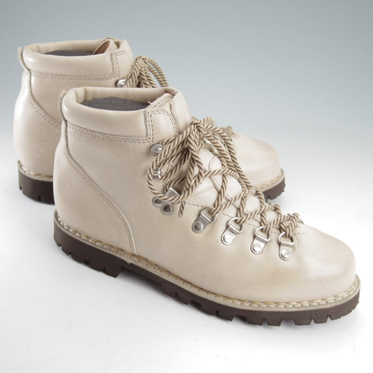 美品★パラブーツ SIZE 6【定価￥104,500-★AVORIAZ/アヴォリアーズ】マウンテンブーツ/シャモニーラスト/カーフ/白/メンズ/Paraboot★o277