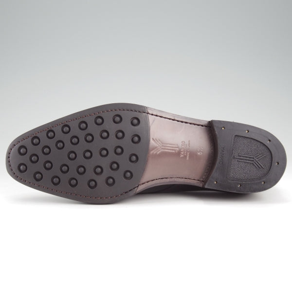 未使用★(スペイン製)YANKO/ヤンコ SIZE 6.5【定価￥61,600-★モンクストラップ/Y5002】カーフ/黒/メンズ★n772