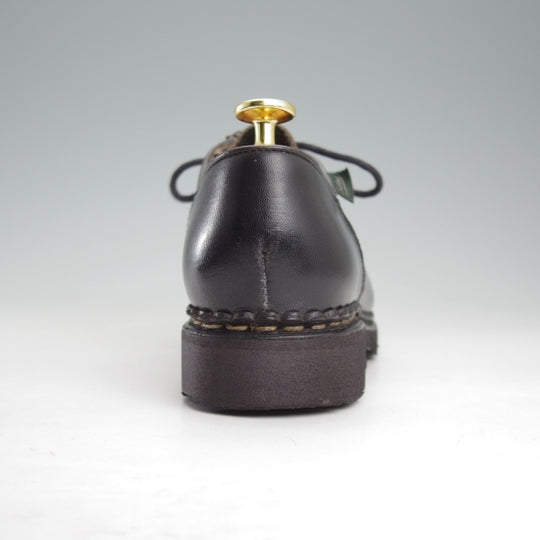 極上★パラブーツ(レディース) SIZE 4【定価￥94,600-★ミカエル/MICHAEL】チロリアンシューズ/リスレザー/NOIR/黒/Paraboot★n773
