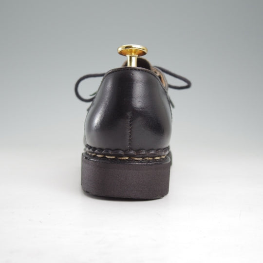 極上★パラブーツ(レディース) SIZE 4【定価￥94,600-★ミカエル/MICHAEL】チロリアンシューズ/リスレザー/NOIR/黒/Paraboot★n773