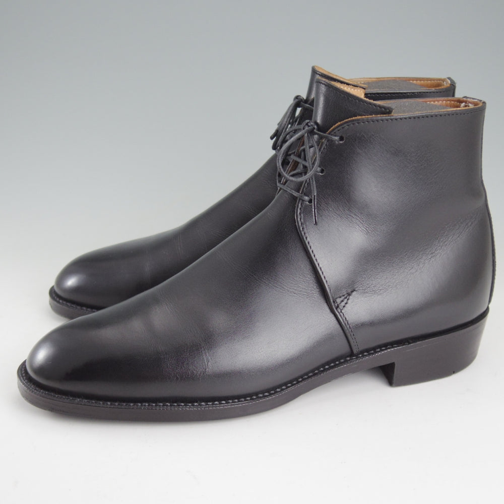★(英)シュナイダーブーツ SIZE 7.5【定価￥198,000-★ジョージブーツ/GEORGE BOOTS】52ラスト/カーフ/黒/メンズ/SCHNIEDER BOOTS★p407