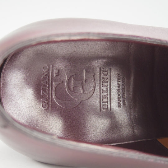 極上★(英)ガジアーノ&ガーリング 7E【現行定価20万円以上★HAYES/TG73ラスト】オックスフォードシューズ/赤茶/GAZIANO&GIRLING★o282