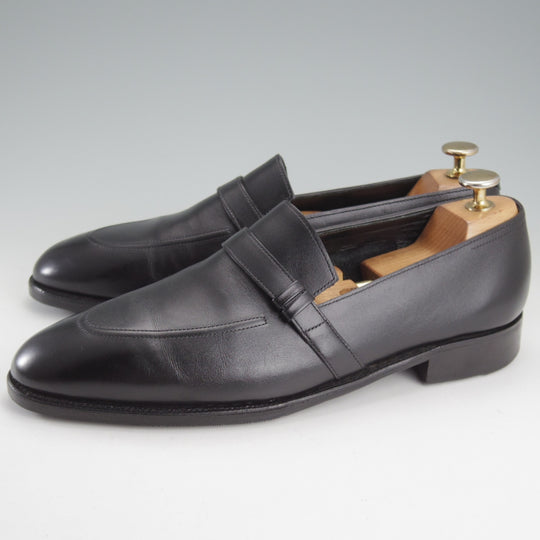 極上★ジョンロブ 7E【現行定価30万円以上★プレステージライン/FELTON】0215ラスト/ローファー/カーフ/黒/メンズ/JOHN LOBB★o284