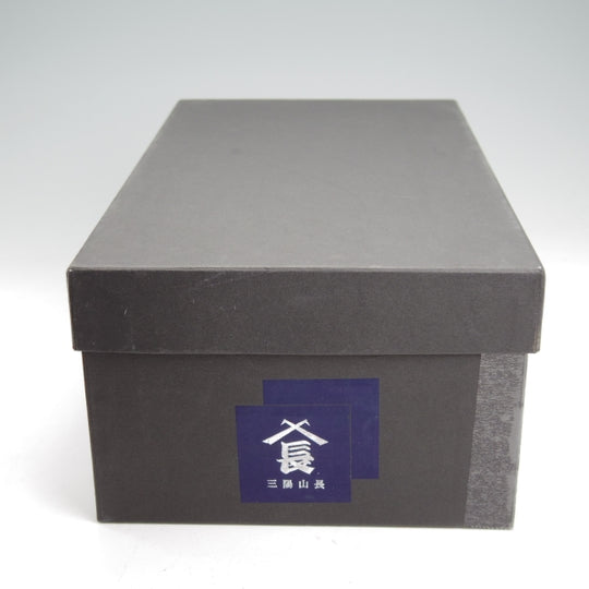 極美品★三陽山長 6.5D【現行注文価格￥128,700-★セミブローグ仕様の源四郎/R2010ラスト】ダブルモンク/カーフ/濃紺/Sanyo Yamacho★n778