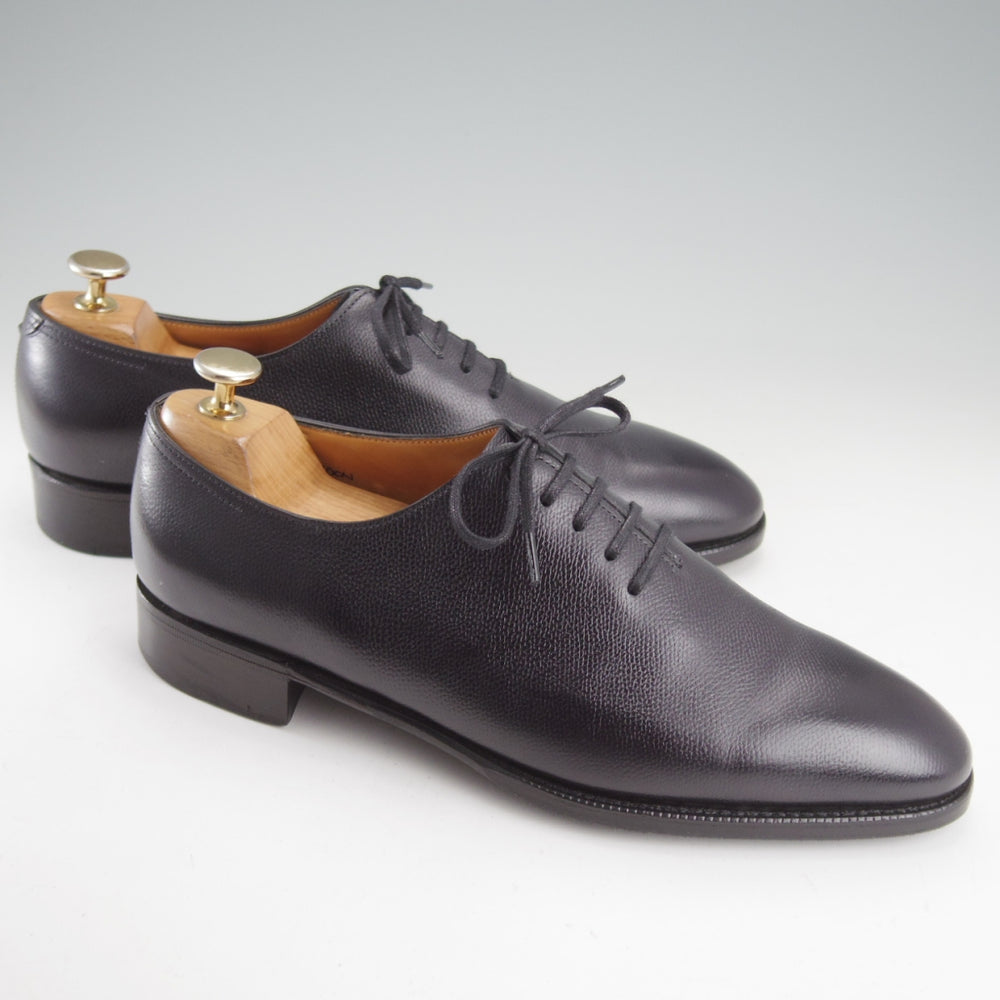 極上★ジョンロブ 6.5E【モデル定価￥421,300-★プレステージライン/Marldon/ホールカット】7000ラスト/シボ革/濃紺/JOHN LOBB★o285