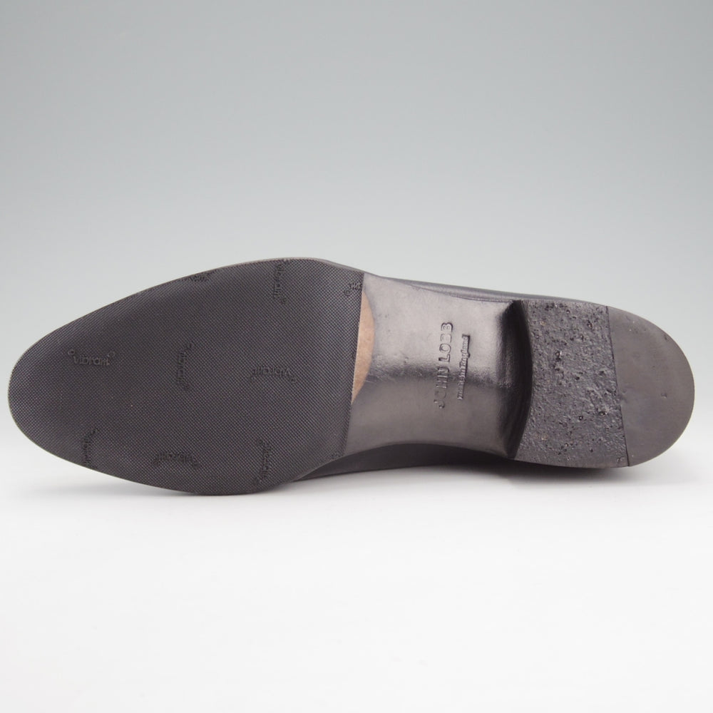 極上★ジョンロブ 6.5E【モデル定価￥421,300-★プレステージライン/Marldon/ホールカット】7000ラスト/シボ革/濃紺/JOHN LOBB★o285