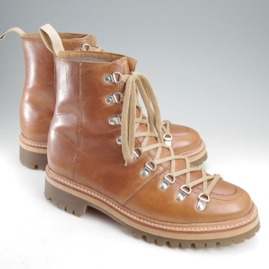 ほぼ未使用★グレンソン SIZE 7【定価￥99,000-★レースアップブーツ/BRADY】201ラスト/ヘリテージカーフ/茶/メンズ/GRENSON★n779