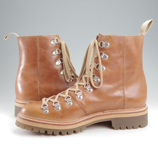 ほぼ未使用★グレンソン SIZE 7【定価￥99,000-★レースアップブーツ/BRADY】201ラスト/ヘリテージカーフ/茶/メンズ/GRENSON★n779