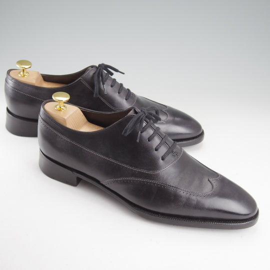 極上★ジョンロブ 7E【定価￥396,000-★イヤーモデル(2020年)/純正ツリー付/STRAND】0118ラスト/ブラインドブローグ/黒/JOHN LOBB★o286