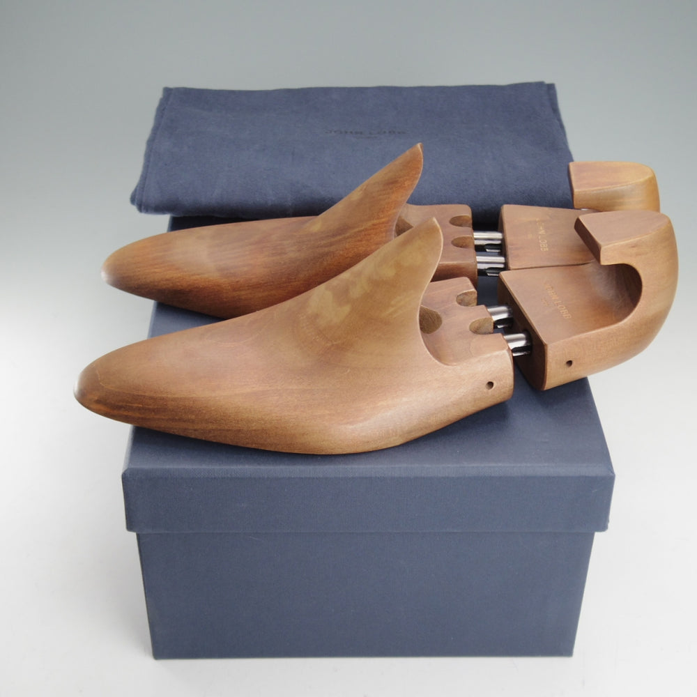 極上★ジョンロブ 7E【定価￥396,000-★イヤーモデル(2020年)/純正ツリー付/STRAND】0118ラスト/ブラインドブローグ/黒/JOHN LOBB★o286