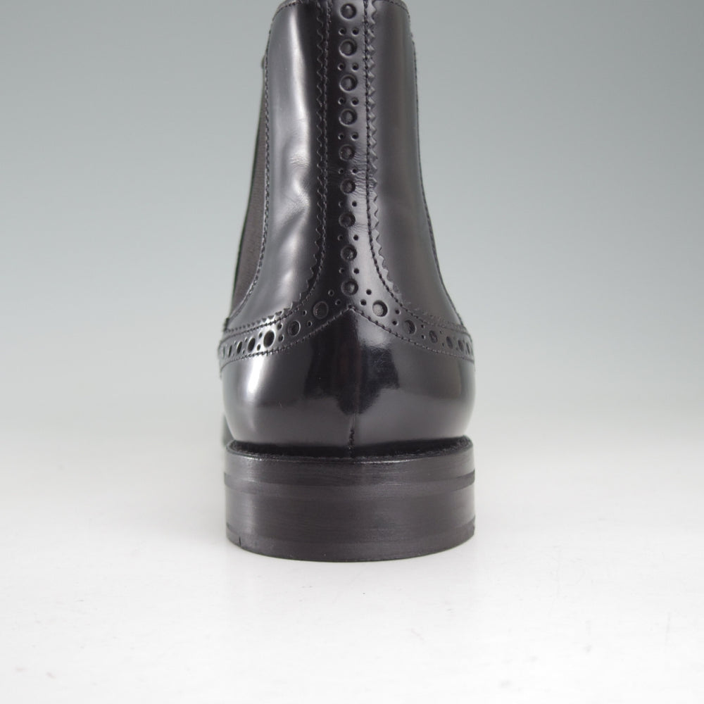 極美品★チャーチ(レディース) SIZE 38【貴重★サイドゴアブーツ/CAMILLE】ポリッシュドバインダーカーフ/黒/Church's★o832