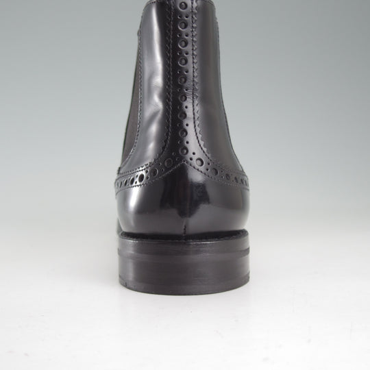 極美品★チャーチ(レディース) SIZE 38【貴重★サイドゴアブーツ/CAMILLE】ポリッシュドバインダーカーフ/黒/Church's★o832