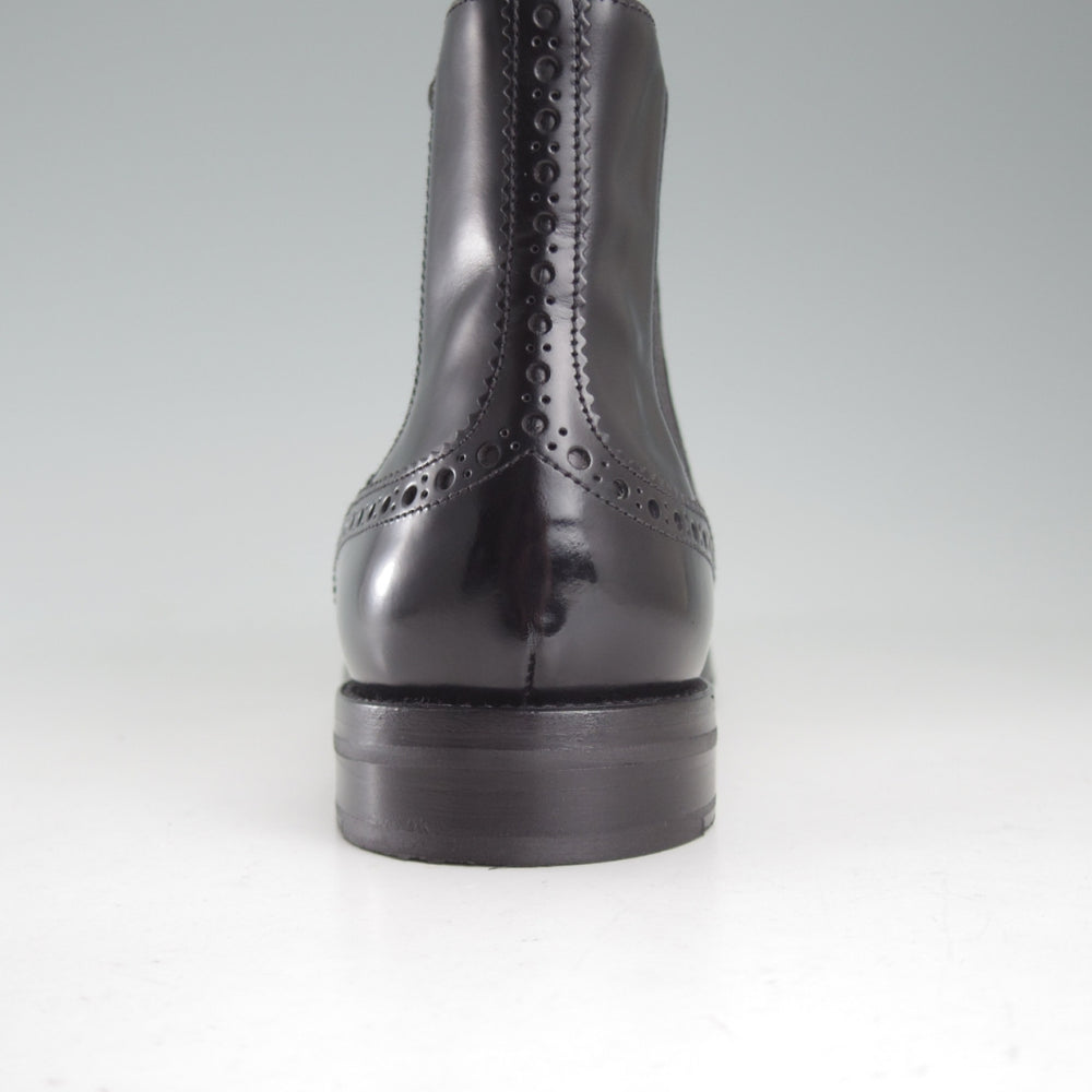 極美品★チャーチ(レディース) SIZE 38【貴重★サイドゴアブーツ/CAMILLE】ポリッシュドバインダーカーフ/黒/Church's★o832