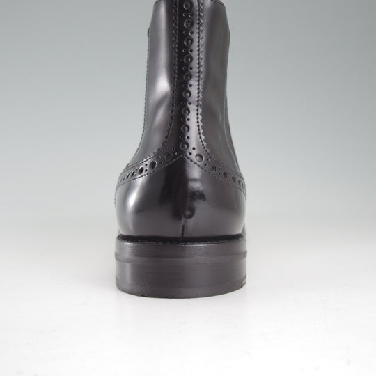 極美品★チャーチ(レディース) SIZE 38【貴重★サイドゴアブーツ/CAMILLE】ポリッシュドバインダーカーフ/黒/Church's★o832