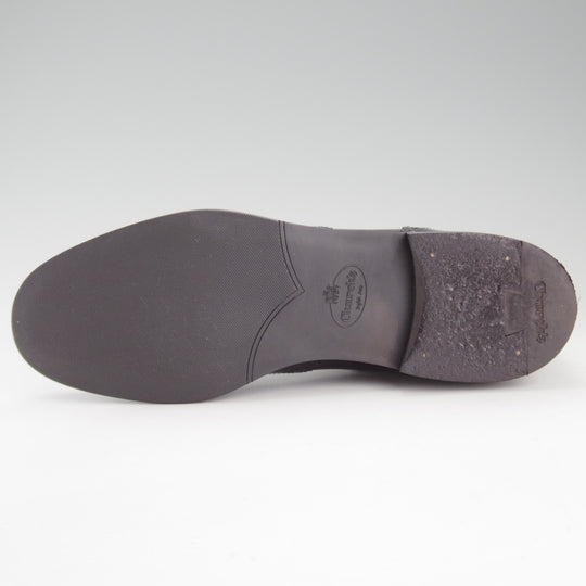 極美品★チャーチ(レディース) SIZE 38【貴重★サイドゴアブーツ/CAMILLE】ポリッシュドバインダーカーフ/黒/Church's★o832