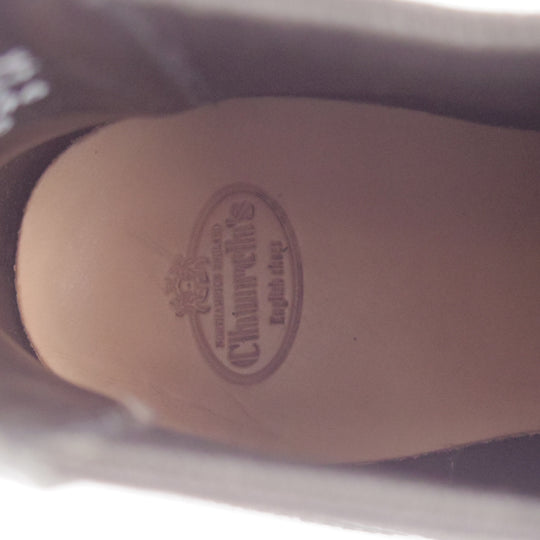 極美品★チャーチ(レディース) SIZE 38【貴重★サイドゴアブーツ/CAMILLE】ポリッシュドバインダーカーフ/黒/Church's★o832