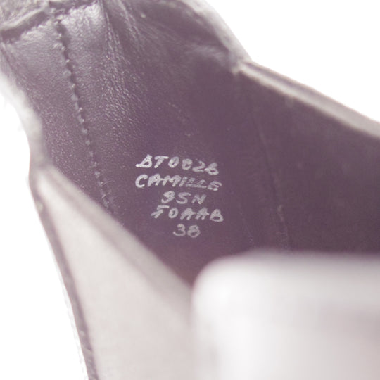 極美品★チャーチ(レディース) SIZE 38【貴重★サイドゴアブーツ/CAMILLE】ポリッシュドバインダーカーフ/黒/Church's★o832