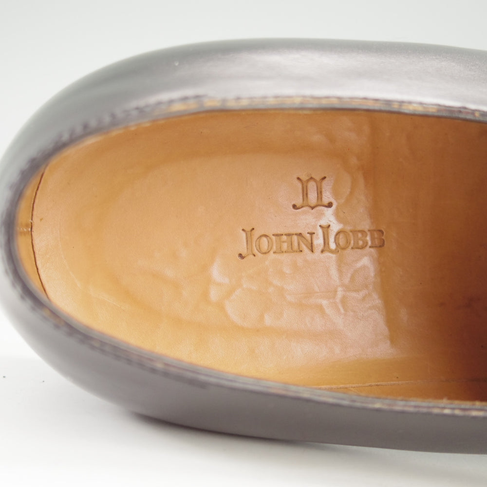 未使用★ジョンロブ 8.5E【極希少デッドストック品★ボノーラ製のPHILIP/ハンドソーンウェルテッド製法/470ラスト】黒/JOHN LOBB★o287