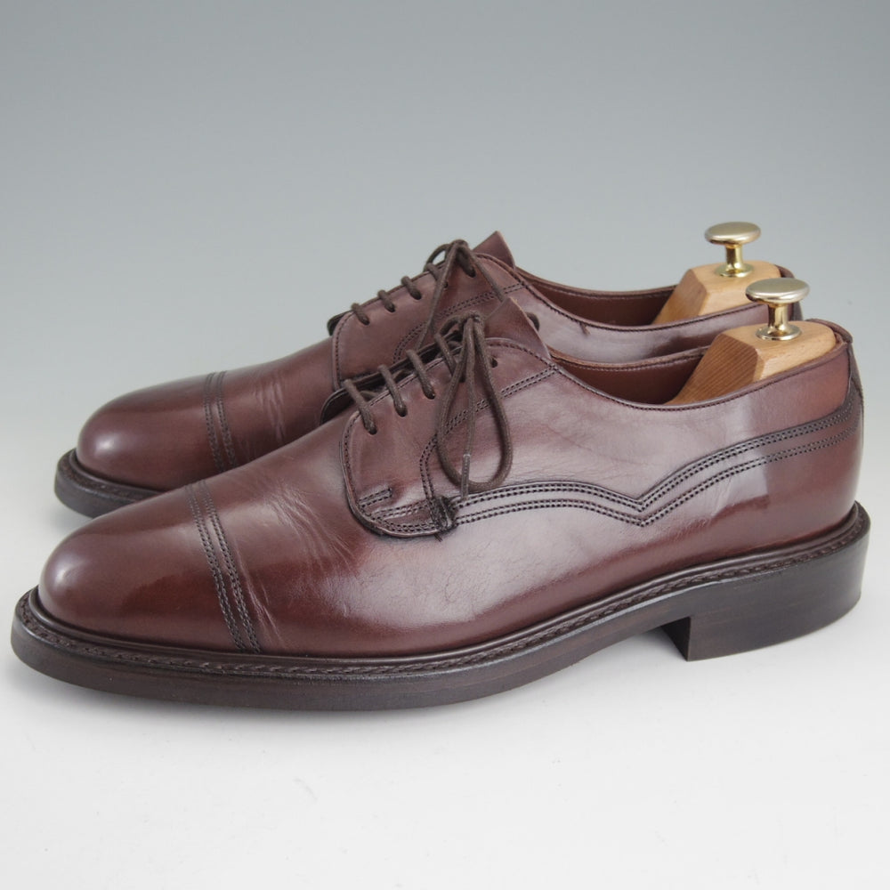 極美品★(英)チーニー 8.5F【定価￥104,500-★クロムエクセルレザー仕様/CAIRNGORM H/ケンゴン】ダイナイトソール/濃茶/CHEANEY★p409