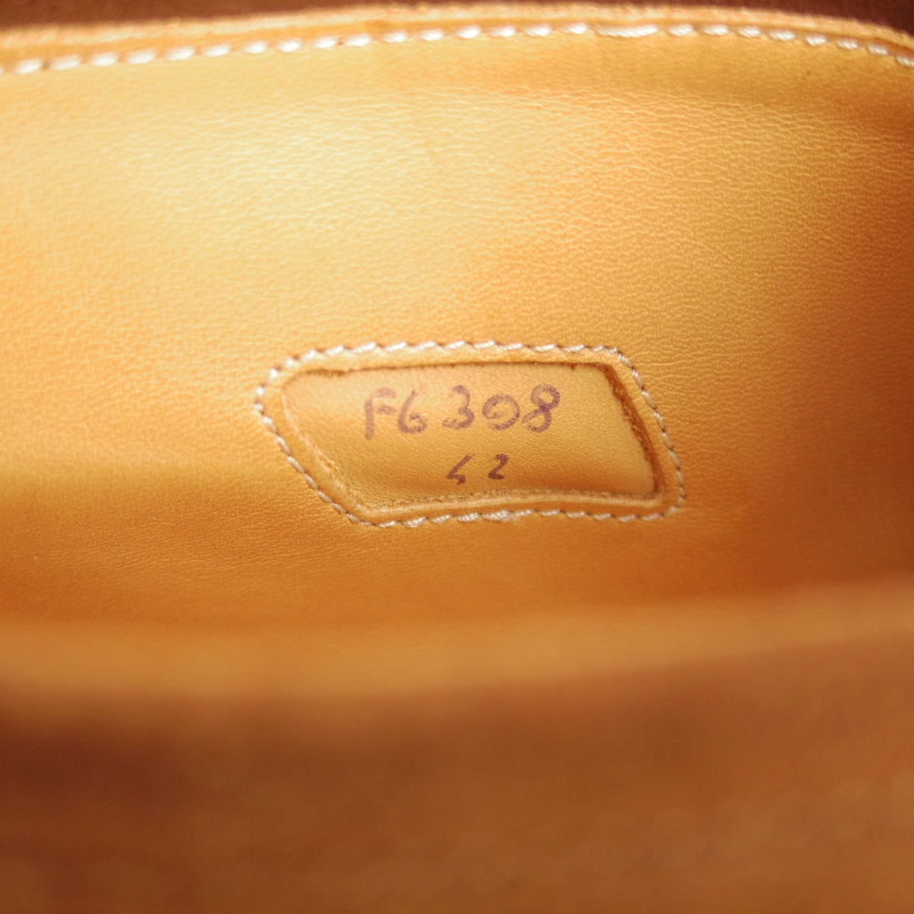 極上★(伊)F.LLIジャコメッティ SIZE 42【現行定価10万円以上★ビットブーツ/センターエラスティック】スエード/茶/Giacometti★o204