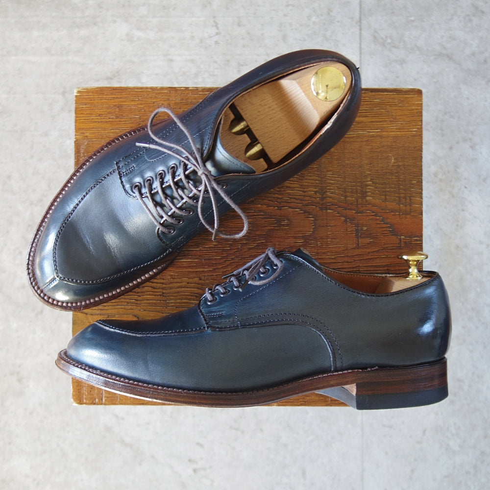 極美品★オールデン 6.5D【現行定価17万円以上★モディファイドラスト/Vチップ/ナトリヤ別注】クロムエクセルレザー/N6604/紺/ALDEN★o289