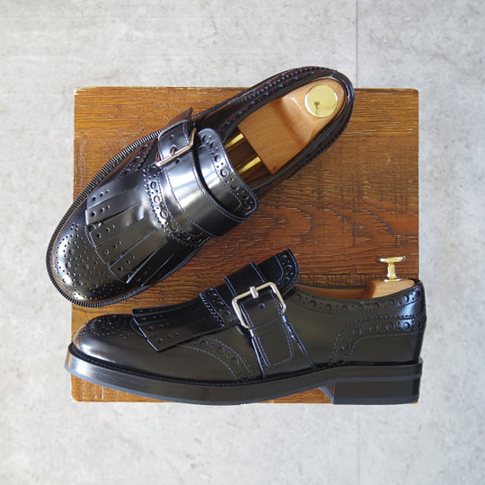 未使用★チャーチ(レディース) SIZE 36【貴重★キルトモンク/PHILLIS】フィリス/ポリッシュドフュメ/黒/Church's★o296