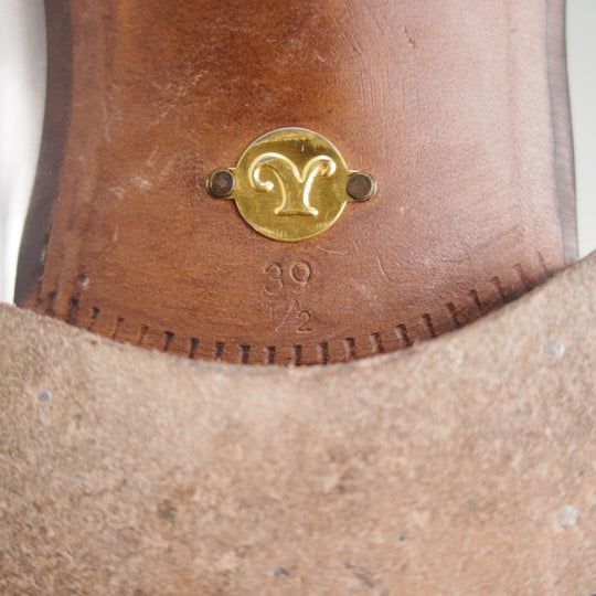美品★(伊製)Le Yucca's/レユッカス SIZE 39.5【定価￥187,000-★エンツォ・ボナフェ製/Y27217】ビットローファー/Yeb 2ラスト/黒★o835