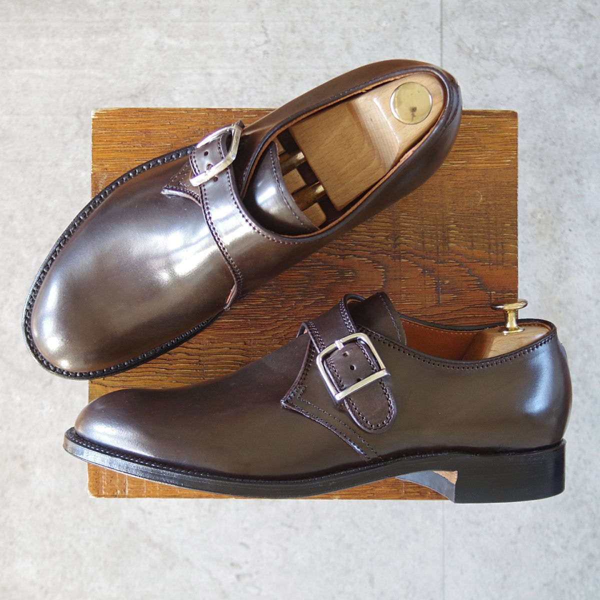 ☆オールデン 9D【コードバン仕様☆986/ヴァンラスト】#8/赤茶/バー