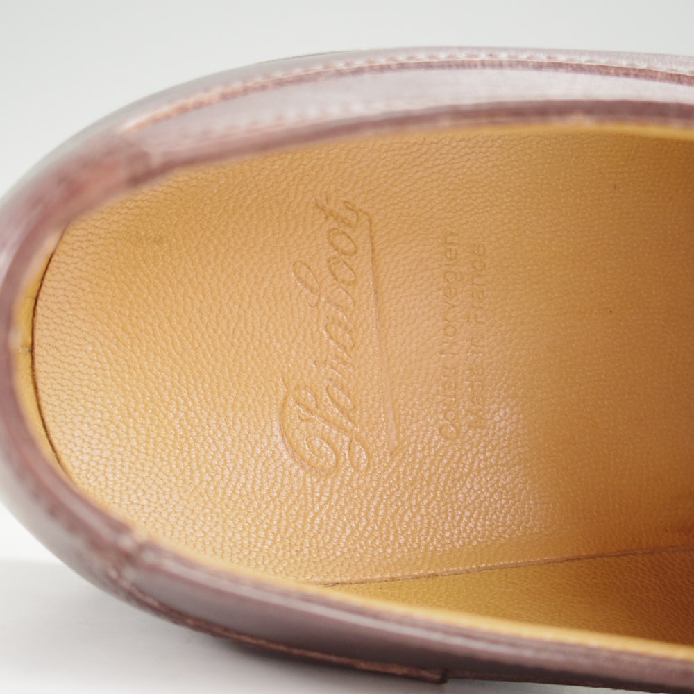 極上★パラブーツ SIZE 7.5【定価￥94,600-★アヴィニョン/AVIGNON】グリフソール/リスレザー/カフェ/Uチップ/メンズ/Paraboot★o290