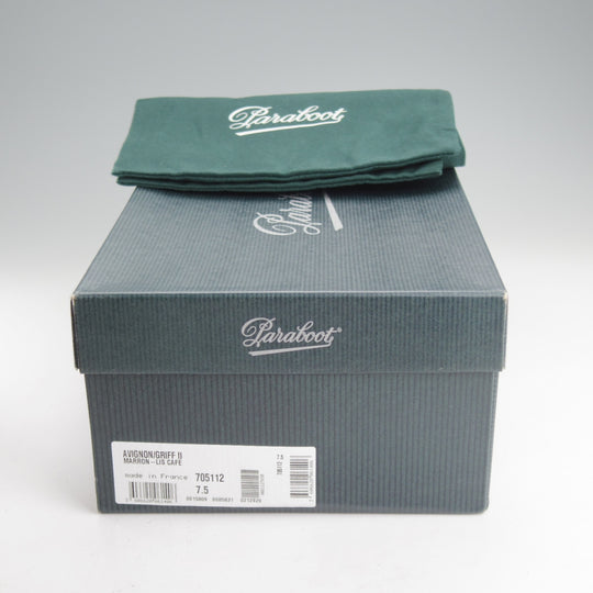 極上★パラブーツ SIZE 7.5【定価￥94,600-★アヴィニョン/AVIGNON】グリフソール/リスレザー/カフェ/Uチップ/メンズ/Paraboot★o290