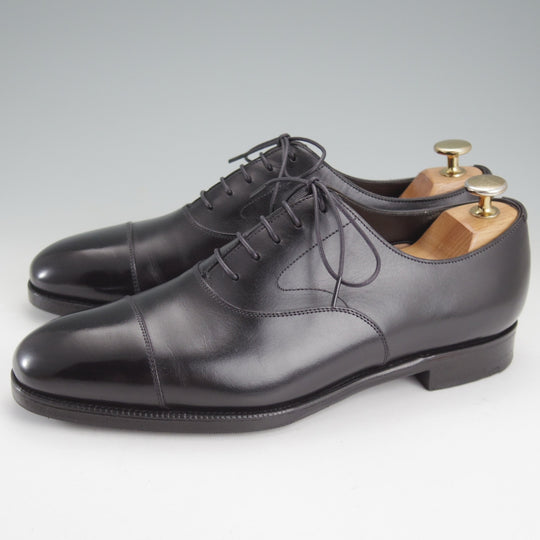 極上★エドワードグリーン 6E【定価￥253,000-★チェルシー/CHELSEA/808ラスト】ストレートチップ/カーフ/黒/EDWARD GREEN★o291